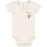 Gro Body k/e - Atlas - Månebønne - - 74 - Kortermet body