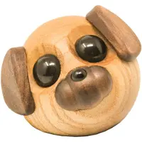 FableWood Hent meg Hund - Molly - 5 cm - Naturlig - - OneSize - Dekorasjon