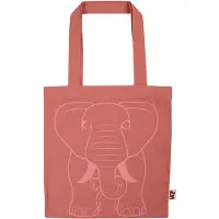 DYR -Cph Shopper - Dyrehoppe - Soft Rosa m. Elefant - - OneSize - Veske