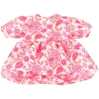 Götz Dukkeklær - Kjole - 30-33 cm - Spring Blomster - - OneSize - Dukkeklær