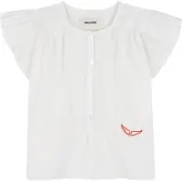 Zadig & Voltaire Topp - Gisele - Hvit - - 12 år (152) - Singlet