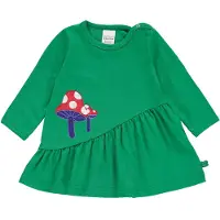 Freds World Kjole - Sopp - Jord Green m. Rød - - 74 - Kjole