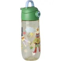 Rice Drikkeflaske - 550 ml - Hero Trykk/Grønn - - OneSize - Drikkeflaske