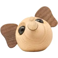 FableWood Plukk-meg-elefant - Louis - 6 cm - Naturlig - - OneSize - Dekorasjon