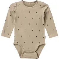 Sofie Schnoor Body I/e - Augustb - Soft Beige - - 56 - Langermet Body