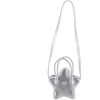 Versace Skulderveske - Stjerne - Sølv/Palladium - - OneSize - Skulderveske