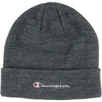 Champion Lue - Strikk - Junior - 2-lags - Gråmelert - - OneSize - Lue