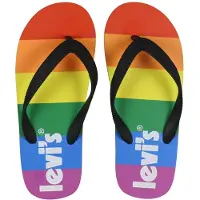 Levi's Flip-flops - South Beach 2.0 - Black/Rainbow - - 36 - Flip Flops