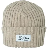 Lil' Boo Copenhagen Lil'Boo Copenhagen Lue - Strikk - Ull - Kornstilk - - 4-13 år - Lue