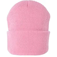 Lil' Boo Copenhagen Lil'Boo Copenhagen Lue - Ull - Rib/Strikk - Koselig - Rosa - - 4-13 år - Lue