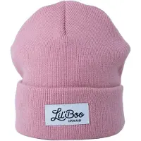 Lil' Boo Copenhagen Lil'Boo Copenhagen Lue - Strikk - Classic+ Beanie - Dusty Pink - - 1-3 år (80-98) - Lue