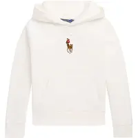 Ralph Lauren Hettegenser - Klassikere II - Hvit - - 7 år (122) - Hettegenser