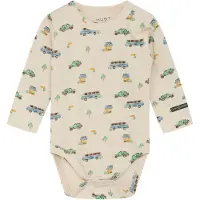 Hust and Claire Body I/e - HCBilly - Fransk ork m. Trykk - - 74 - Langermet Body
