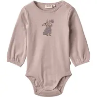 Wheat Body I/e - Søtkanin - Grey Rose - - 68 - Langermet Body
