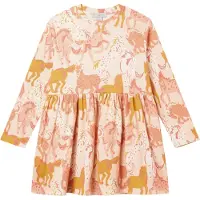 Stella McCartney Kids Kjole - Rib - Rosa/Oransje m. Hester - - 6 år (116) - Kjole