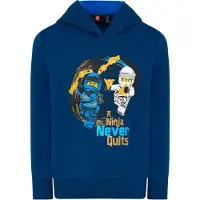 Lego Wear LEGO Ninjago Hettegenser - LWStorm - Dark Blue - - 5 år (110) - Hettegenser