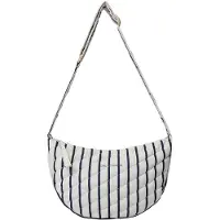 Sofie Schnoor Skulderveske - Off White/Navy Striped - - OneSize - Skulderveske