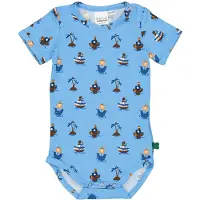 Freds World Body k/e - Pirat - Alle Blue/Papaya/Navy - - 68 - Kortermet body