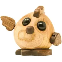 FableWood Pick-Me-Up kylling - Henny - 9 cm - Naturlig - - OneSize - Dekorasjon