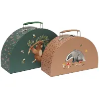 Petit Monkey Koffert 2-pakning - en dag In The Woods - - OneSize - Kofferter
