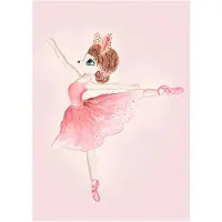 Citatplakat Plakat - B2 - Dansemus - - OneSize - Plakat