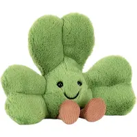 Jellycat Kosedyr - 12x15 cm - Amuseables Siofra Shamrock - - OneSize - Kosedyr