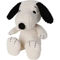 Bon Ton Toys Kosedyr - 19 cm - Snoopy ØKO Corduroy - Cream - Pea - - OneSize - Kosedyr