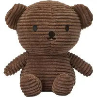 Bon Ton Toys Kosedyr - 17 cm - Boris Bear ECO Corduroy - Brun - - OneSize - Kosedyr