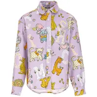 Moschino Skjorte - Lilla m. Trykk - - 8 år (128) - Skjorte
