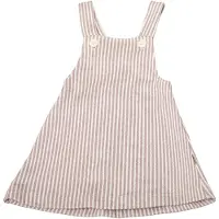 Joha Kjole - Pinafore - Støvet Lilla/Hvit - - 60 - Kjole