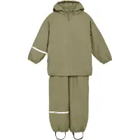 CeLaVi Regntøy m. Seler/Fleece - Resirkuler PU - Overland-fottur - - 80 - Regntøy