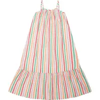 The New Kjole - TnJodie Maxi - Multi Stripe - - 13-14 år (158-164) - Kjole