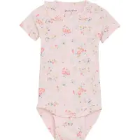 Minymo Body k/e - Viskose/Bomull - Rib - Rosenkvarts - - 50 - Kortermet body