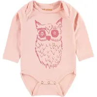 Soft Gallery Body I/e - Bob - Rosa m. Ugle - - 68 - Langermet Body