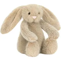 Jellycat Kosedyr - 18x9 cm - Havreflufflet Bunny - - OneSize - Kosedyr