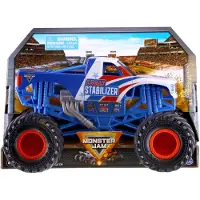Monster Jam Samler Truck - 1:24 - Lucas Stabilisator - Blå/Hvit - - OneSize - Bil
