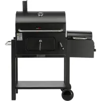 LUND DELUXE kullgrill med røykmaskin