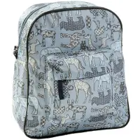 Smallstuff Barnehagesekk - Liten - Denim m. Dyr - - OneSize - Barnehagesekken