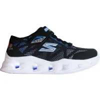 SKECHERS Sko m. Lys - Vortex 2.0 - Black/Blue - - 30 - Blinkende sko