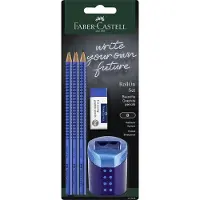 Faber-Castell Blyantsett - Roll-on - 5 Deler - Sky Blue - - OneSize - Blyanter