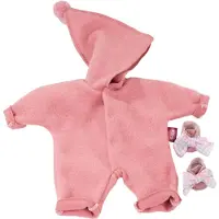 Götz Dukkeklær - Jumpsuit - 30-33 cm - Rosa - - OneSize - Dukkeklær