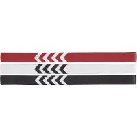 Hummel Teamsport Hummel Hårbånd - 3-pack - Hvit/Svart/Rød - - OneSize - Hårpynt