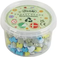 Dantoy Perler - 280 stk. - Skog Gjenvinning - - OneSize - Perler