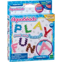 AquaBeads Perlesett - Alpha sett - - OneSize - Perler