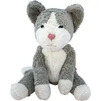 Senger Naturwelt Kosedyr - Liten - Katt - 30 cm - Grå - - OneSize - Kosedyr