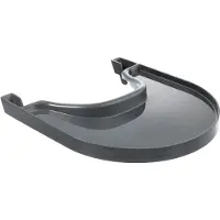 Playtray Lekebrett Bord Til Tripp Trapp Høystol - 47,5x27,5 cm - Grå - - OneSize - Bord