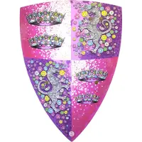 Impulse Kostymer - Krystall Princess Skjold - Lilla - - OneSize - Kostymer