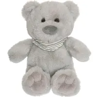 Teddykompaniet Kosedyr - Malt - 25 cm - Grå - - OneSize - Kosedyr