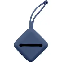 BIBS Smokkboks - Silikon - 7,5x5 cm - Steel Blue - - OneSize - Oppbevaring