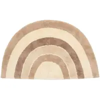 Little Dutch Teppe - 80x130 cm - Natural Regnbue - - OneSize - Teppe